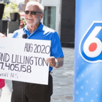 Raymond Lillington: vincitore per due volte al Lotto 6/49 canadese.